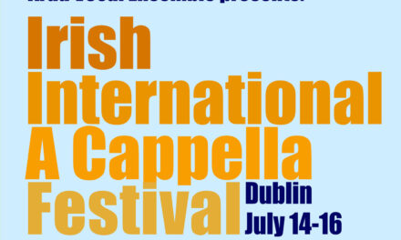 Irish International A Cappella Festival debuterer i 2017